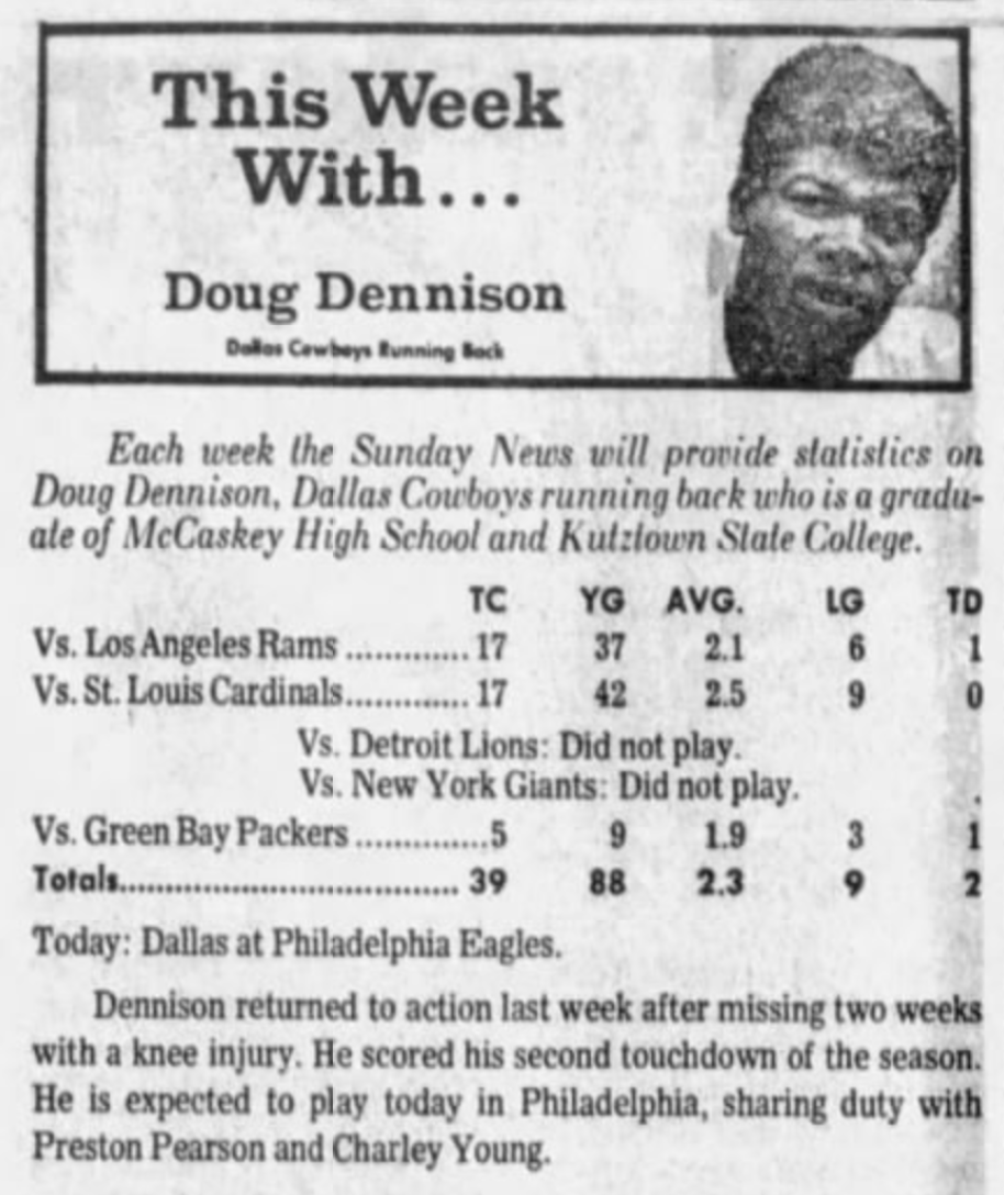 this week with Dennison
